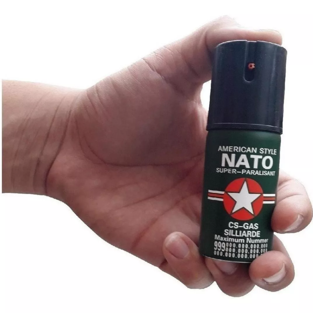 Gas Pimienta 60ml Seguro Sistema Spray Protegete