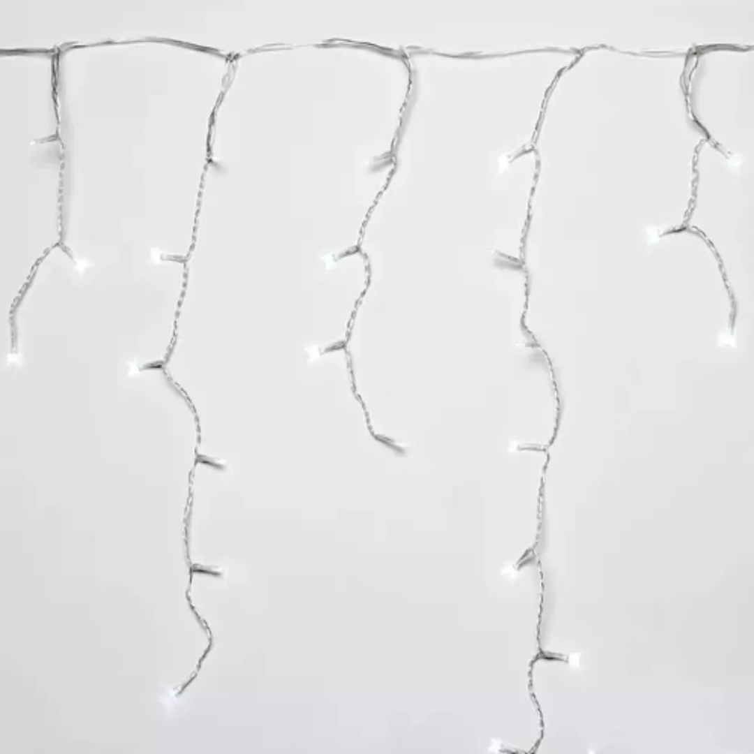 Cortina Luces Led X 100 Decoración Navidad 3 Mts. X 45 Cms.