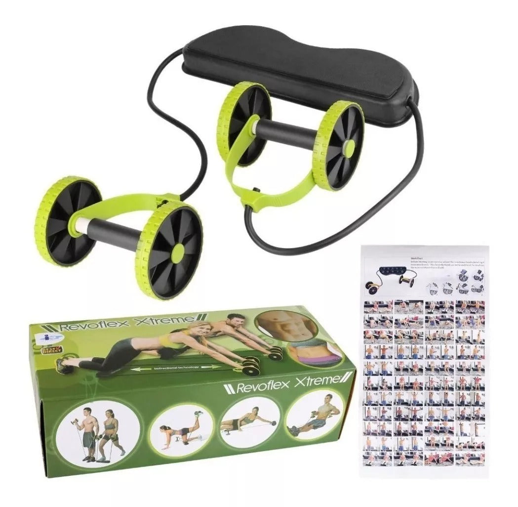 Revoflex Xtreme Rueda Para Ejercicios Multifuncional + Bolso